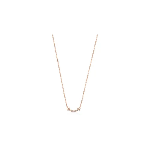 TIFFANY & CO. Women's T-Smile Necklace Collection Necklace