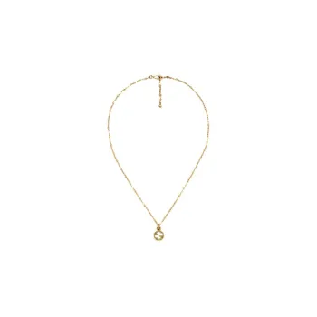 GUCCI 18kt Gold Interlocking Necklace