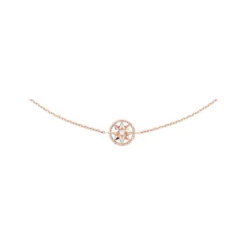 DIOR Rose Necklaces Women's Rose Gold