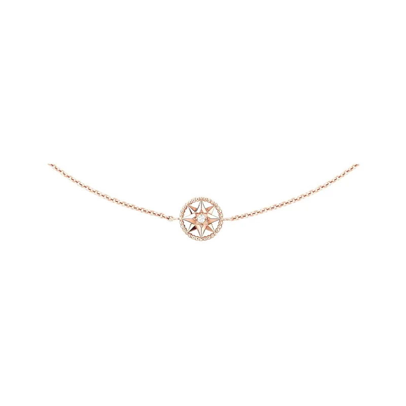 DIOR Rose Necklaces Women's Rose Gold-0