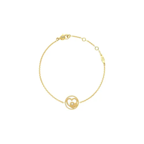 DIOR Rose Bracelets Women's Golden