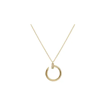 CARTIER Juste Un Clou Series Karat Gold Necklaces Unisex