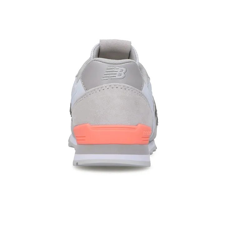 New Balance 996 Grey 'Gray White Orange' Women's-2