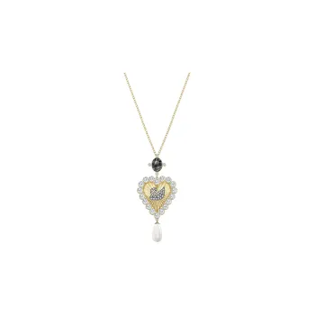 Swarovski Vintage Swan Necklaces Women's Gold