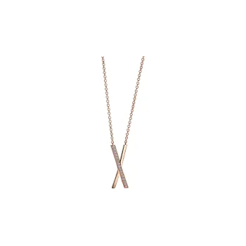 TIFFANY & CO. Atlas® 18K Rose Gold Necklaces Unisex Rose Gold