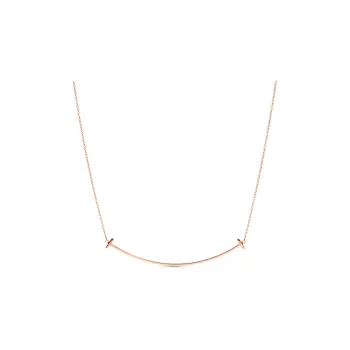TIFFANY & CO. 18K Rose Gold Necklaces Women's Rose Gold