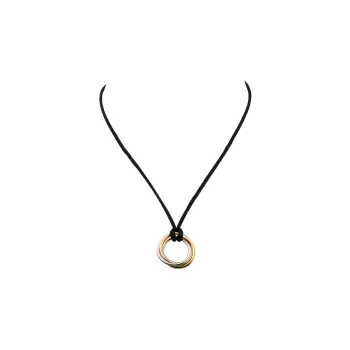 CARTIER Trinity Series Karat Gold Necklaces Women's