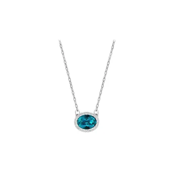 Swarovski Christie Oval Necklaces Women's Blue