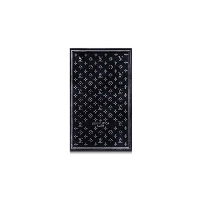 LOUIS VUITTON Monogram Eclipse Beach Towel-0