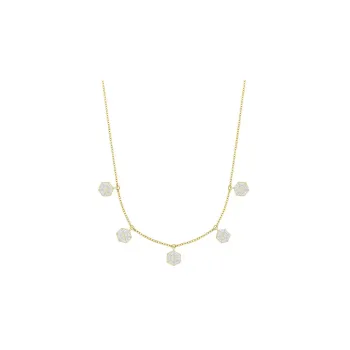 Swarovski LISABEL Necklaces Women's Gold