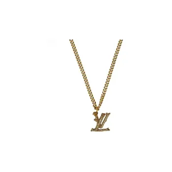 LOUIS VUITTON Necklaces Unisex Gold
