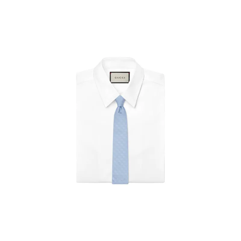 GUCCI Ties Men Light Blue-1