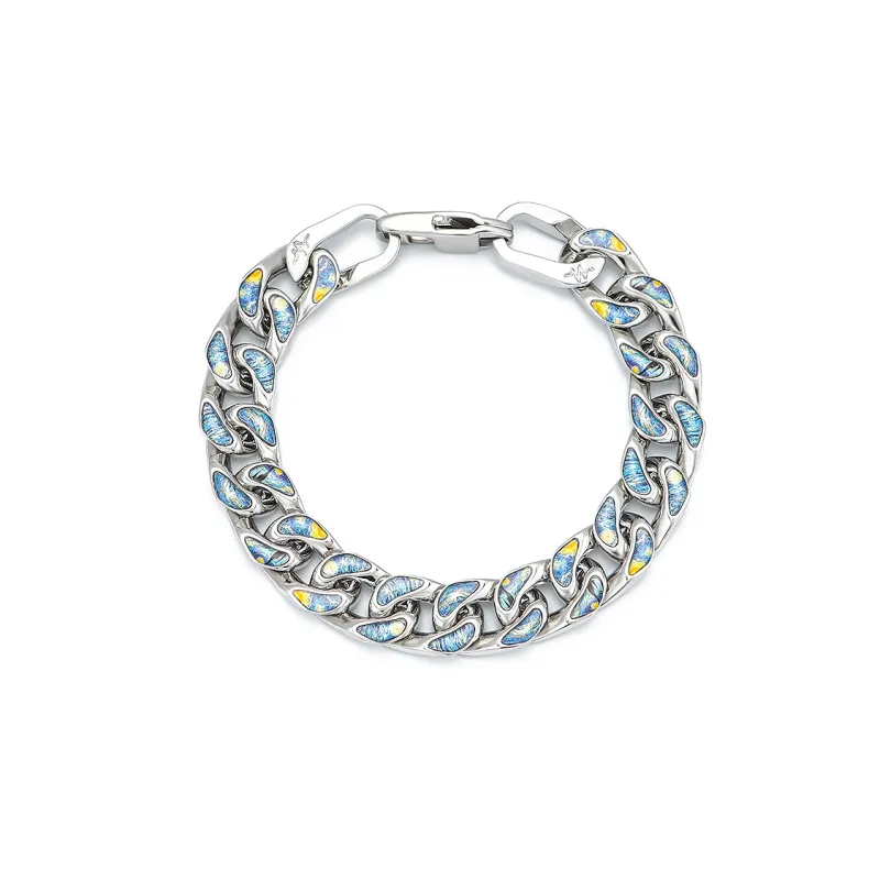 cooraree Unisex Hiphop Bracelet Cuban HPC-1
