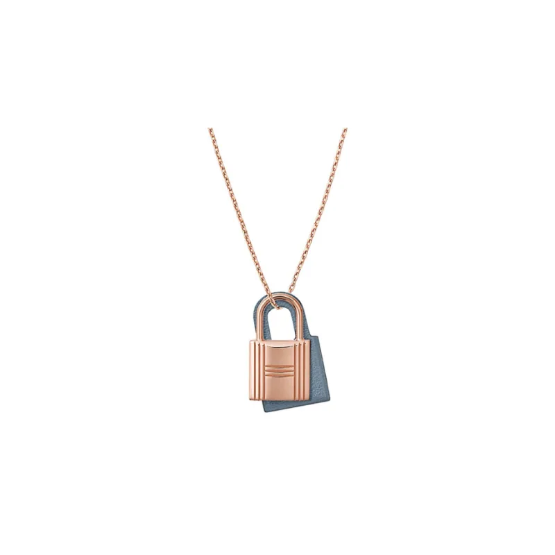 HERMES Calfskin Necklaces Women's-0
