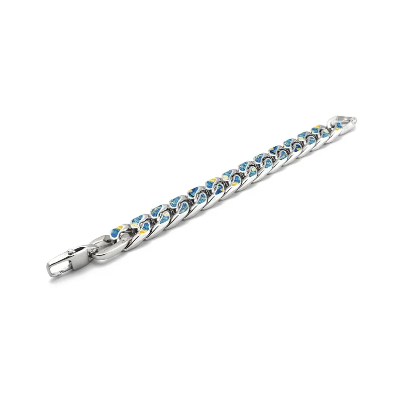 cooraree Unisex Hiphop Bracelet Cuban HPC-3