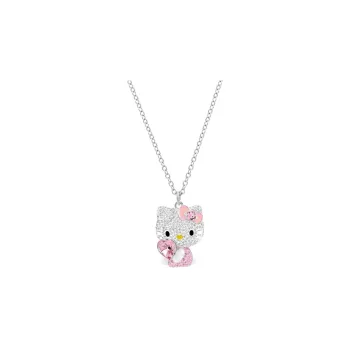 Swarovski Hello Kitty Artificial Crystal Necklaces Women's