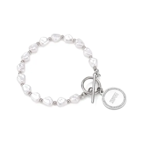 XXOFF Bracelets Women's Silvery White