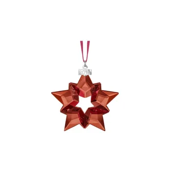 Swarovski Annual Edition Crystal Pendants Unisex Red