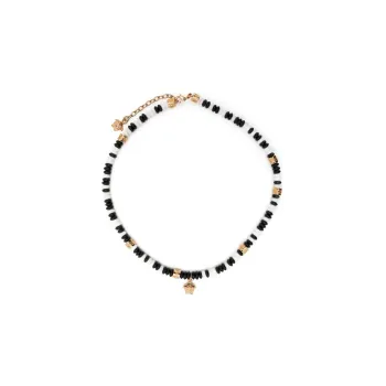 VERSACE Necklaces Men Black
