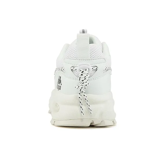 Kappa Cushioning Anti-Slip Wear-Resistant Breathable Lightweight Coverage Low-Top Chunky Sneakers Unisex Bleach-3