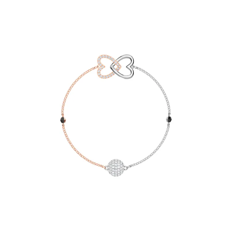 Swarovski Remix Bracelets Women's Silver Rose Gold-0