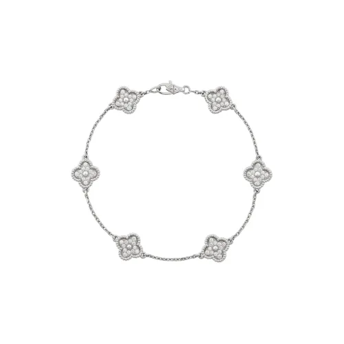 Van Cleef & Arpels Women Alhambra Four Leaf Lucky Series Bracelet