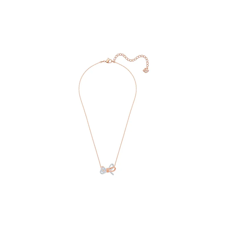 Swarovski LIFELONG BOW&SWA INFINITY Necklaces Women's-2