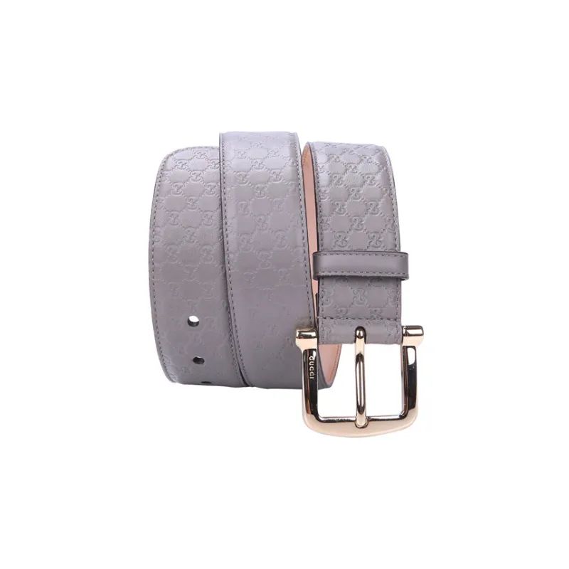 GUCCI Belts Women's Gray Pink-2