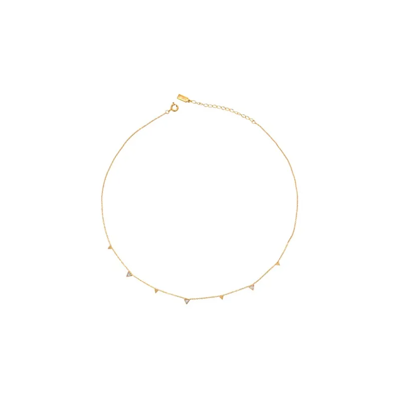 NAME.S Zircon Necklaces Women's-0