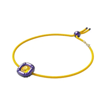Swarovski Artificial Crystal Necklaces Women's Purple