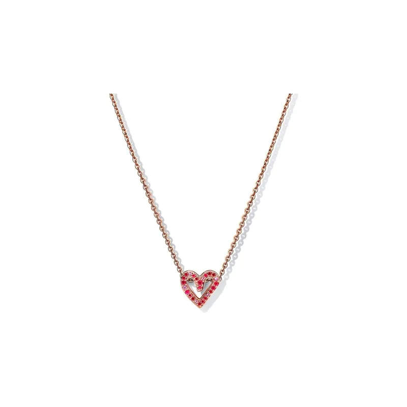 Pandora Necklaces Women's Red Pink/Rose Gold-0