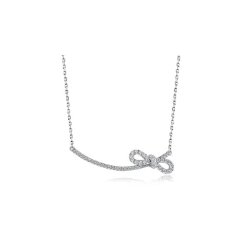 Agatha 925 Sterling Silver Necklace, Collarbone Chain, Bestie Women's