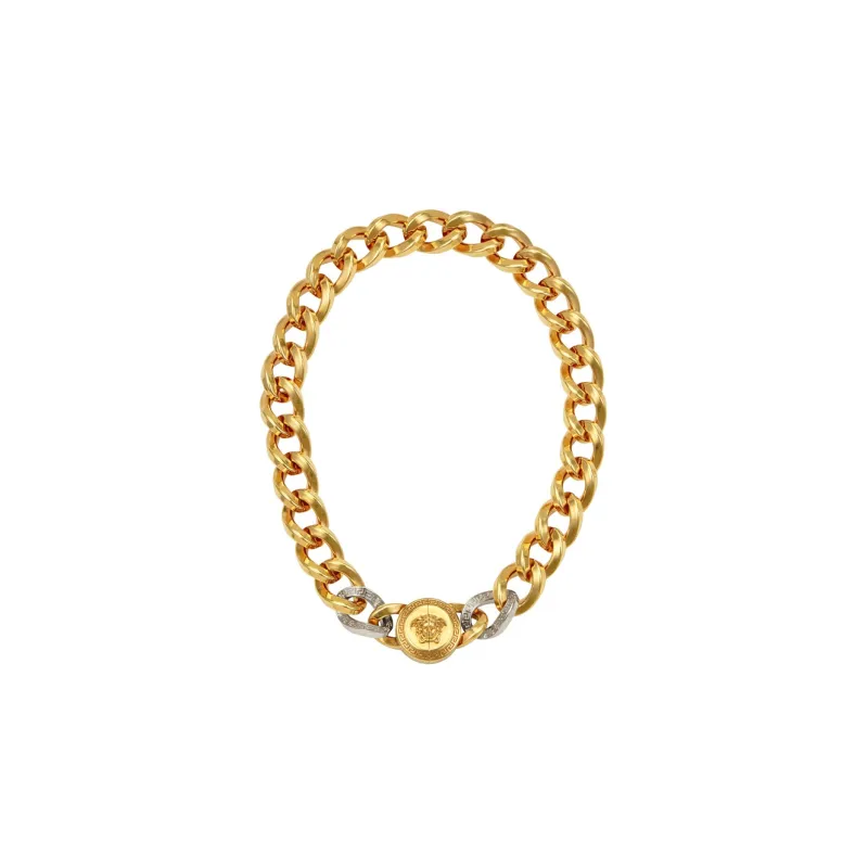 VERSACE Medusa Chained Necklace-0