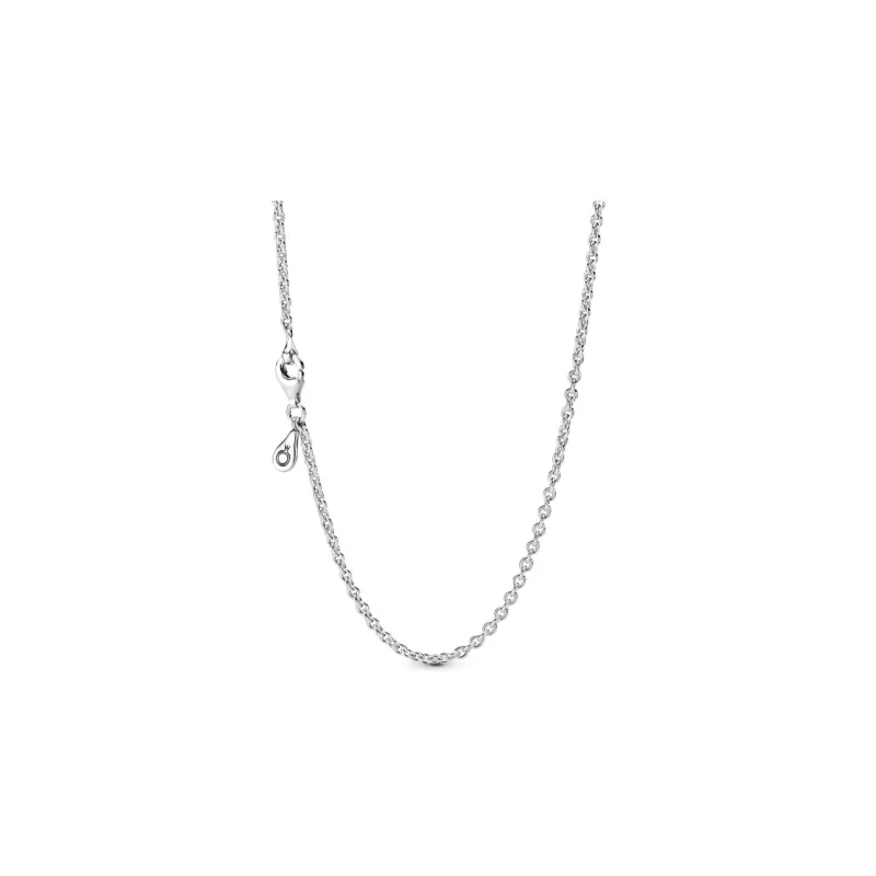 Pandora 925 Sterling Silver Collarbone Chain Women's Silver-0