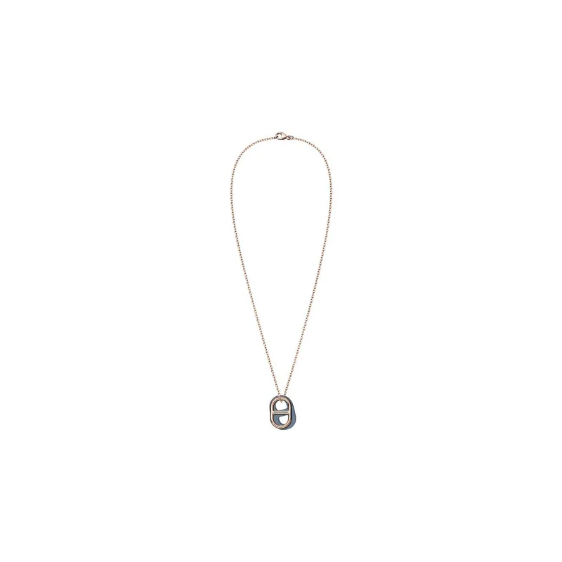 HERMES O'Maillon Alloy/Silver Plated/Gold Plated Necklaces Women's-1