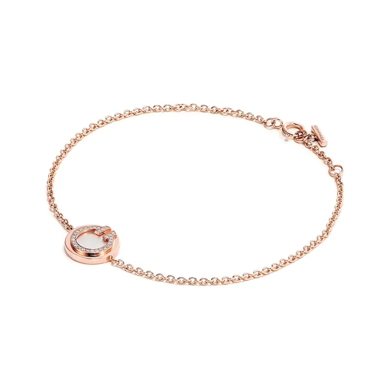 TIFFANY & CO. T Bracelets Women's Rose Gold-1
