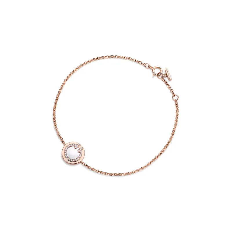 TIFFANY & CO. T Bracelets Women's Rose Gold-0