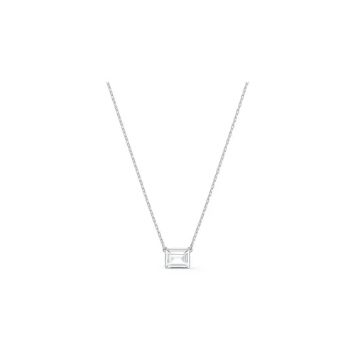 Swarovski Tennis Necklaces Women's Silver