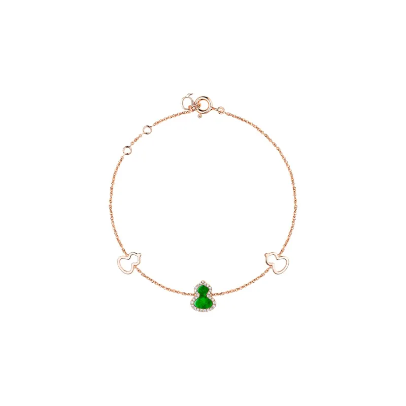 Qeelin Wulu Rose Gold Diamond Bracelets Women's-0