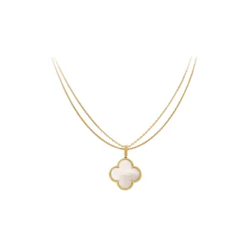 Van Cleef & Arpels Yellow K Gold Necklaces Women's
