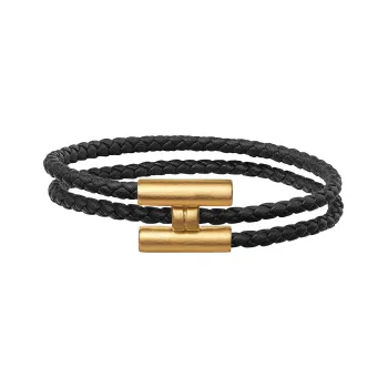 HERMES Calfskin Bracelets Unisex