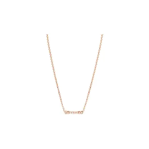 TIFFANY & CO. Fleur De Lis Collection Necklaces Women's Rose Gold