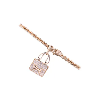 HERMES Diamond Bracelets Women's