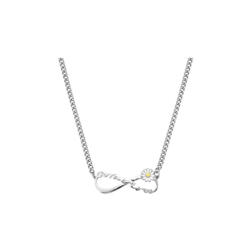 ASTAR HADES Necklaces Unisex Love Forever Eternal Daisy Pearl Necklaces