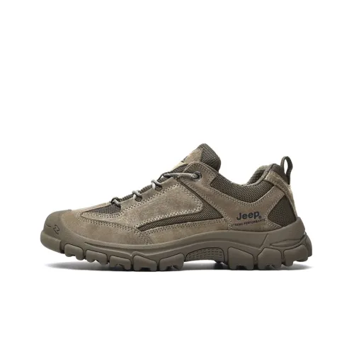 Jeep Hiking / Trekking Shoes Men Low-Top Camel