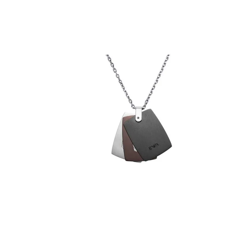 EMPORIO ARMANI Stainless Steel Necklaces Men's-5