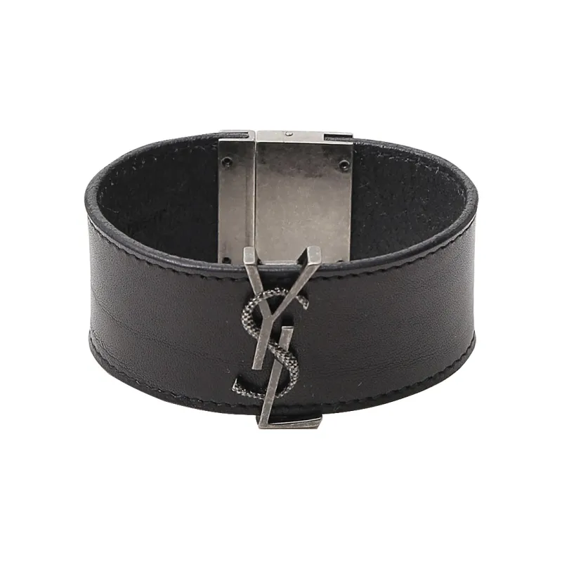 SAINT LAURENT Wristbands Women's Black-0
