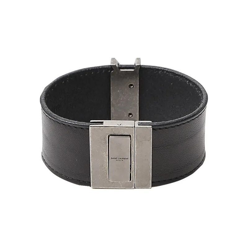 SAINT LAURENT Wristbands Women's Black-1