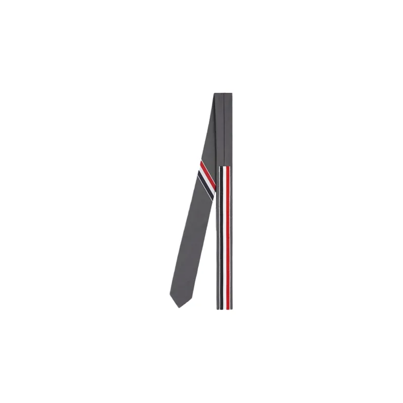 THOM BROWNE RWB stripe Wool Tie-1