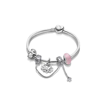 Pandora 925 Sterling Silver Bracelets Women's Silver